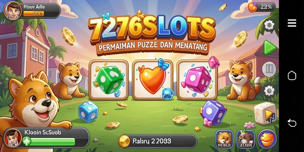 Tangkapan layar 7276SLOTS menampilkan gameplay seru dari puzzle yang menantang.