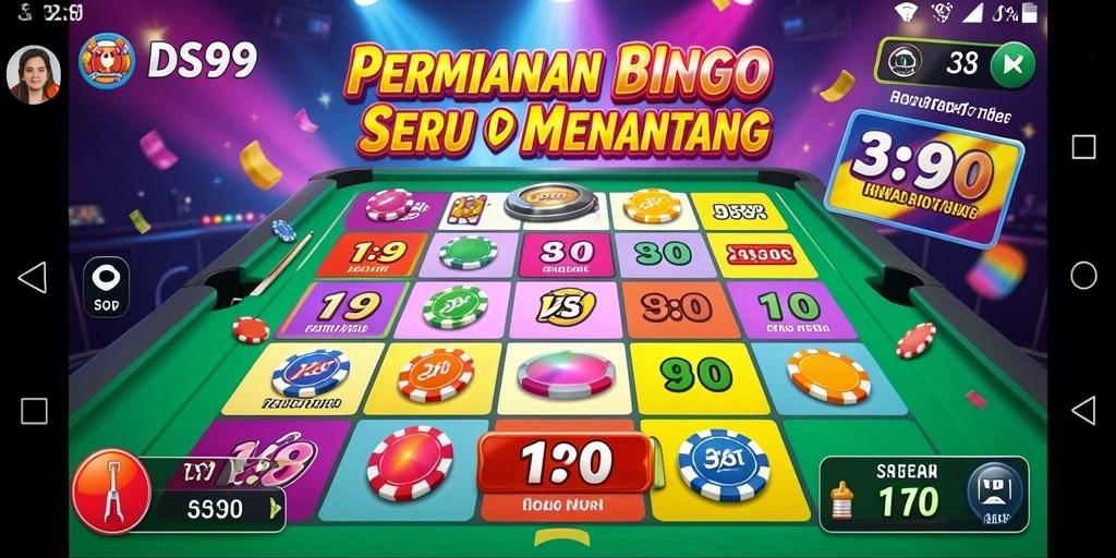 Tampilan gameplay DS99 yang seru dan penuh aksi Bingo.
