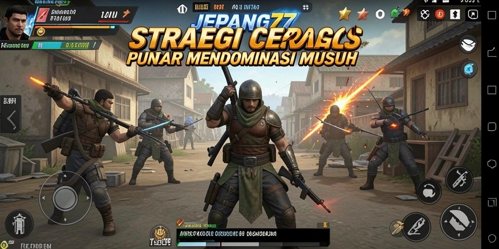 Tangkapan layar menunjukkan pertempuran strategis yang intens.