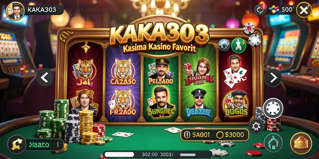 Tampilan gameplay KAKA303 yang menarik dan mendebarkan.