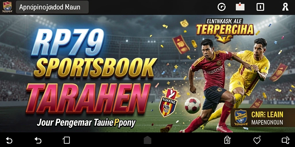 Tampilan antarmuka yang menarik dari game Sportsbook RP79.