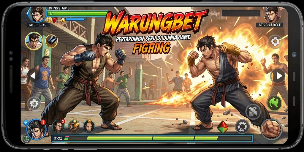 Tampilan gameplay seru dan mendebarkan dalam WARUNGBET.